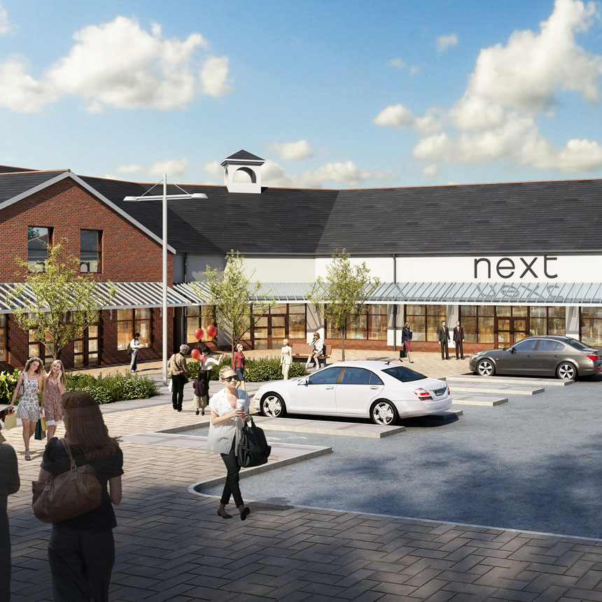 Gretna Gateway Outlet Village Architects Plus (UK) Limited