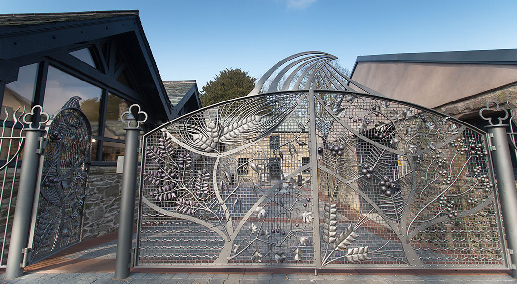 The Lakes Distillery Gate